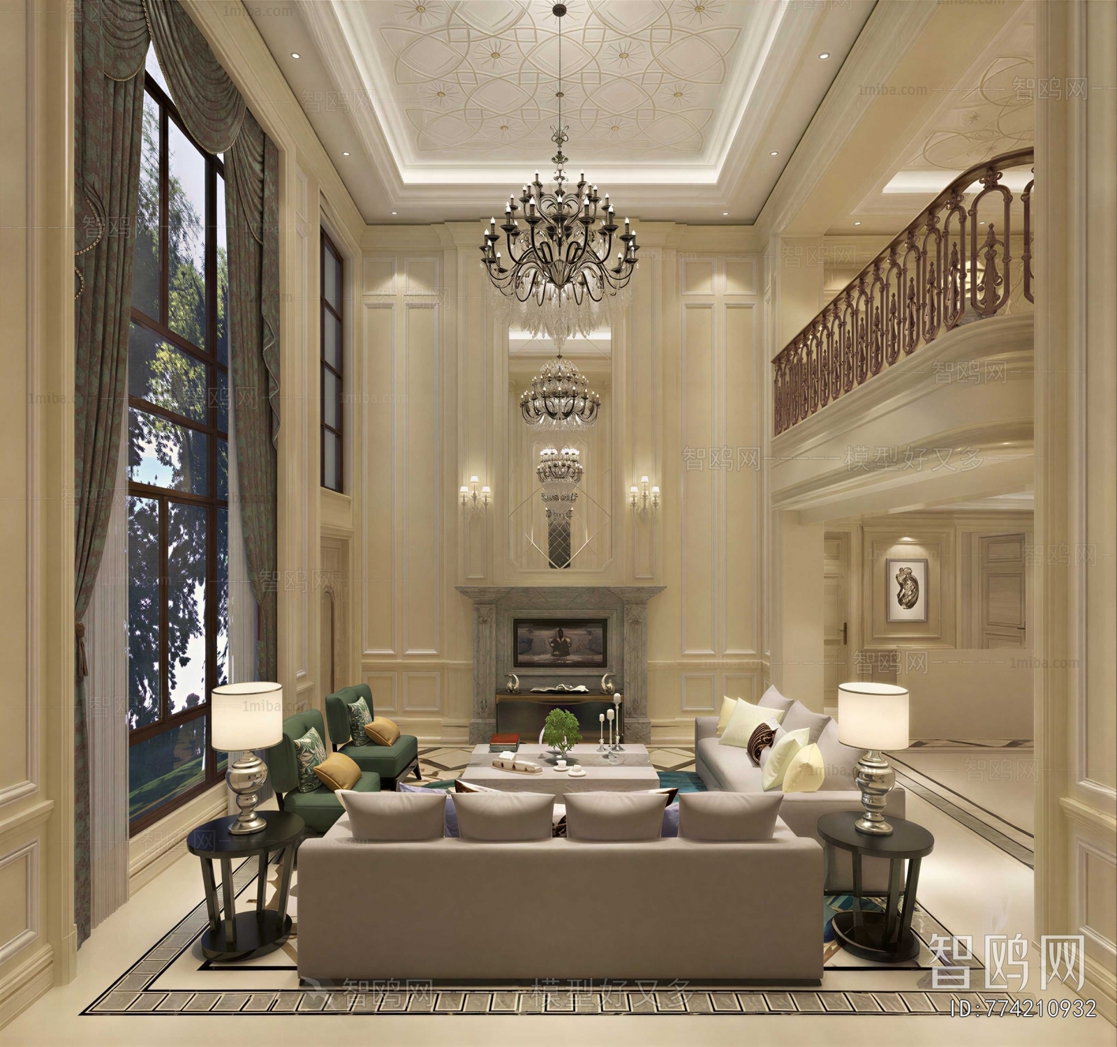 European Style A Living Room