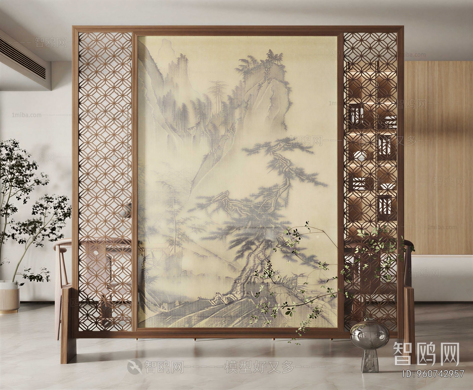 New Chinese Style Partition