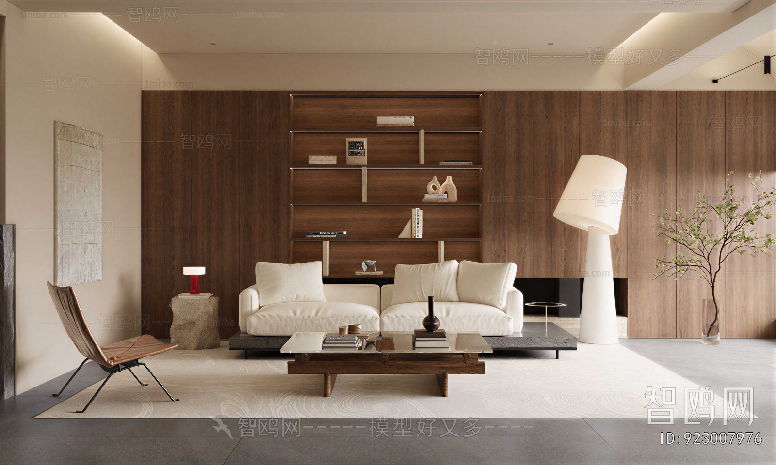 Wabi-sabi Style A Living Room