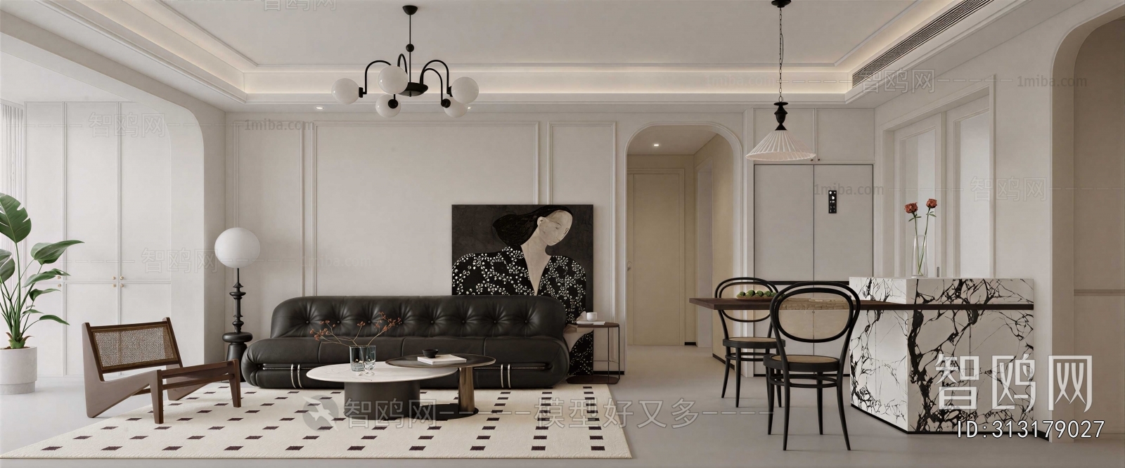 French Style A Living Room