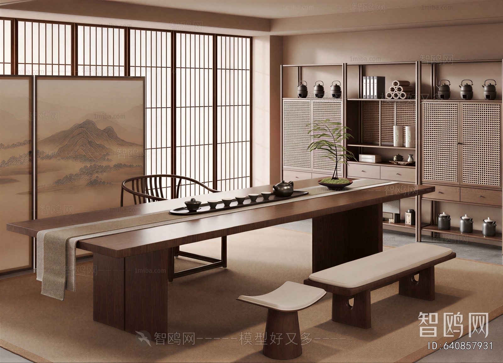 New Chinese Style Tea House