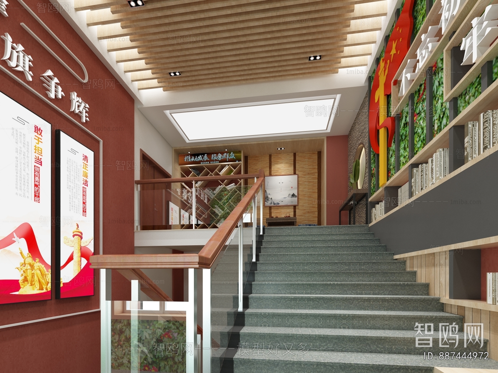 New Chinese Style Exhibition Hall