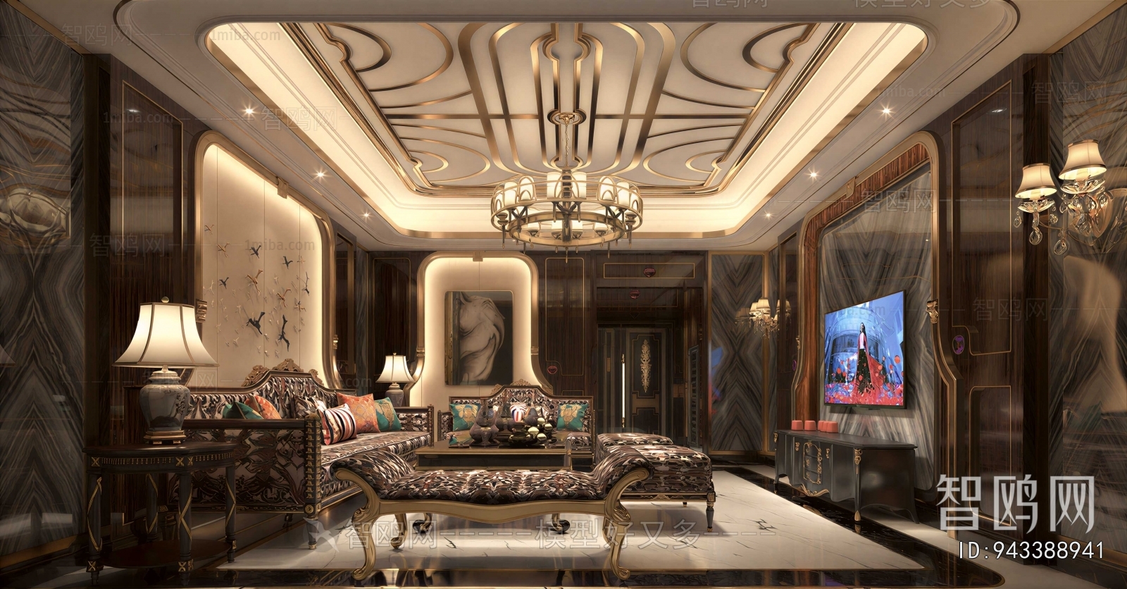 European Style A Living Room