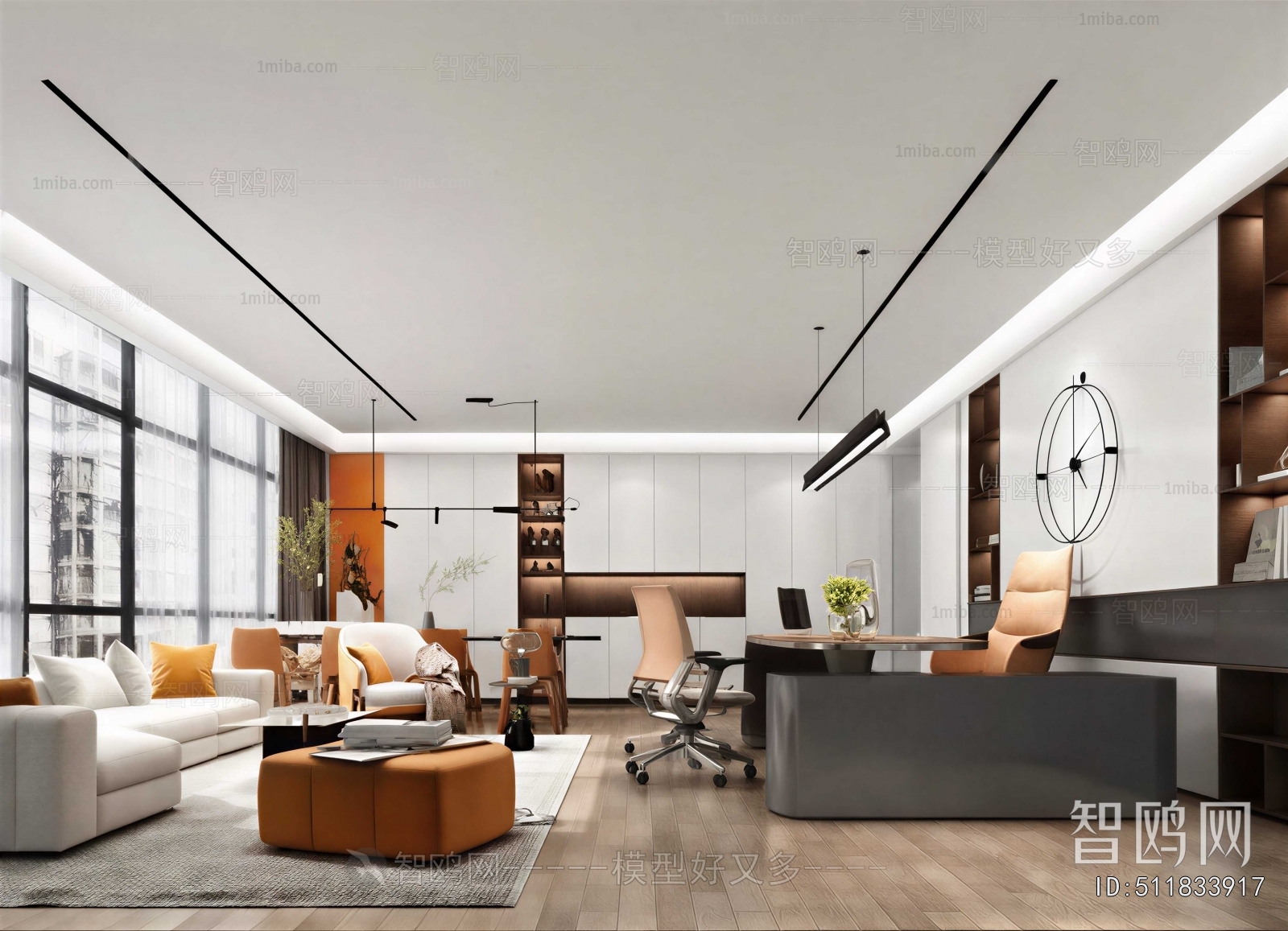 Modern Manager's Office