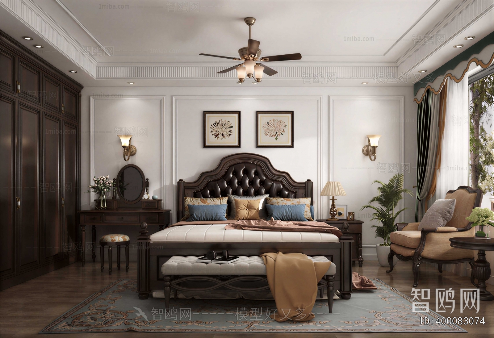 French Style Bedroom