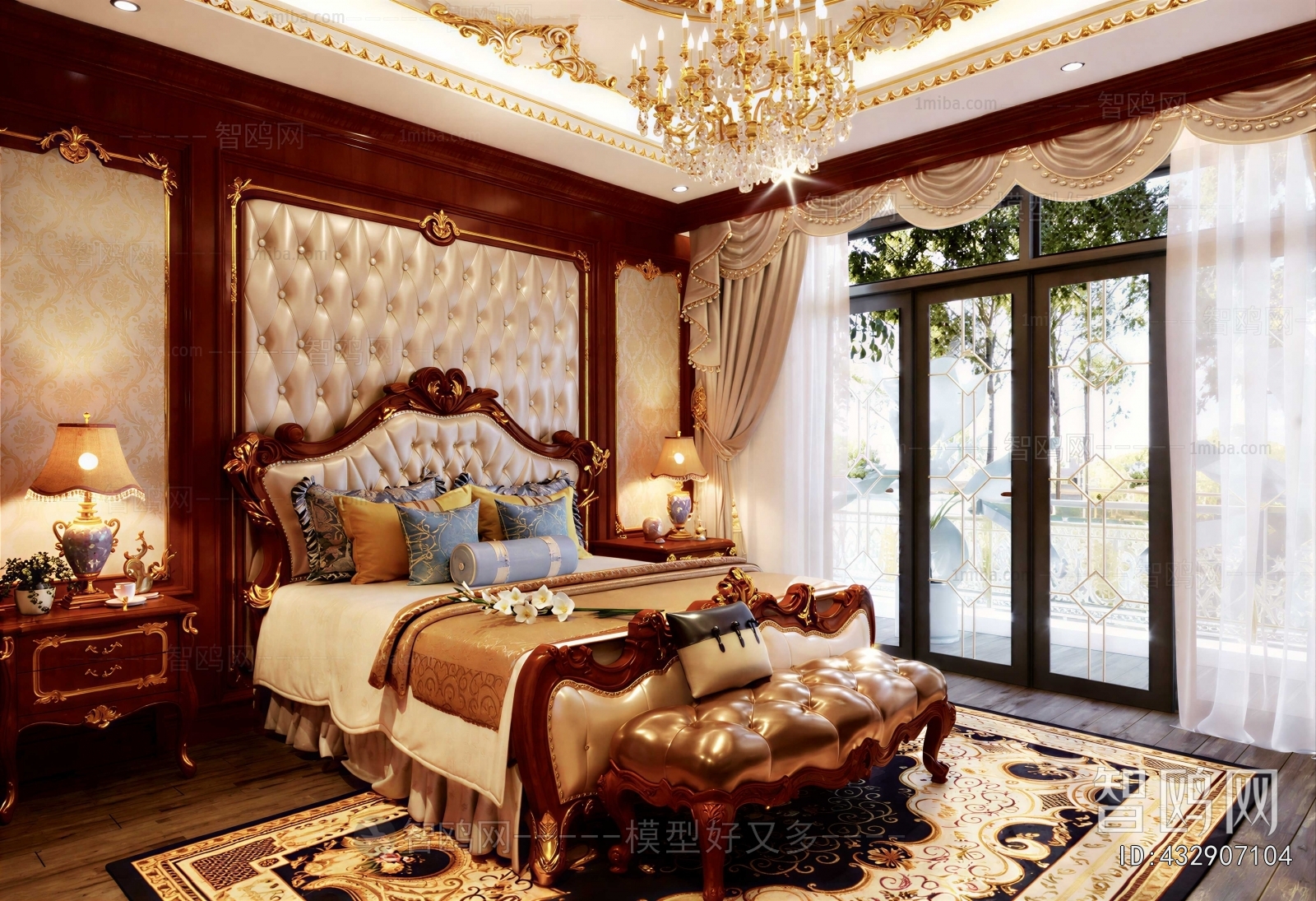 European Style Bedroom