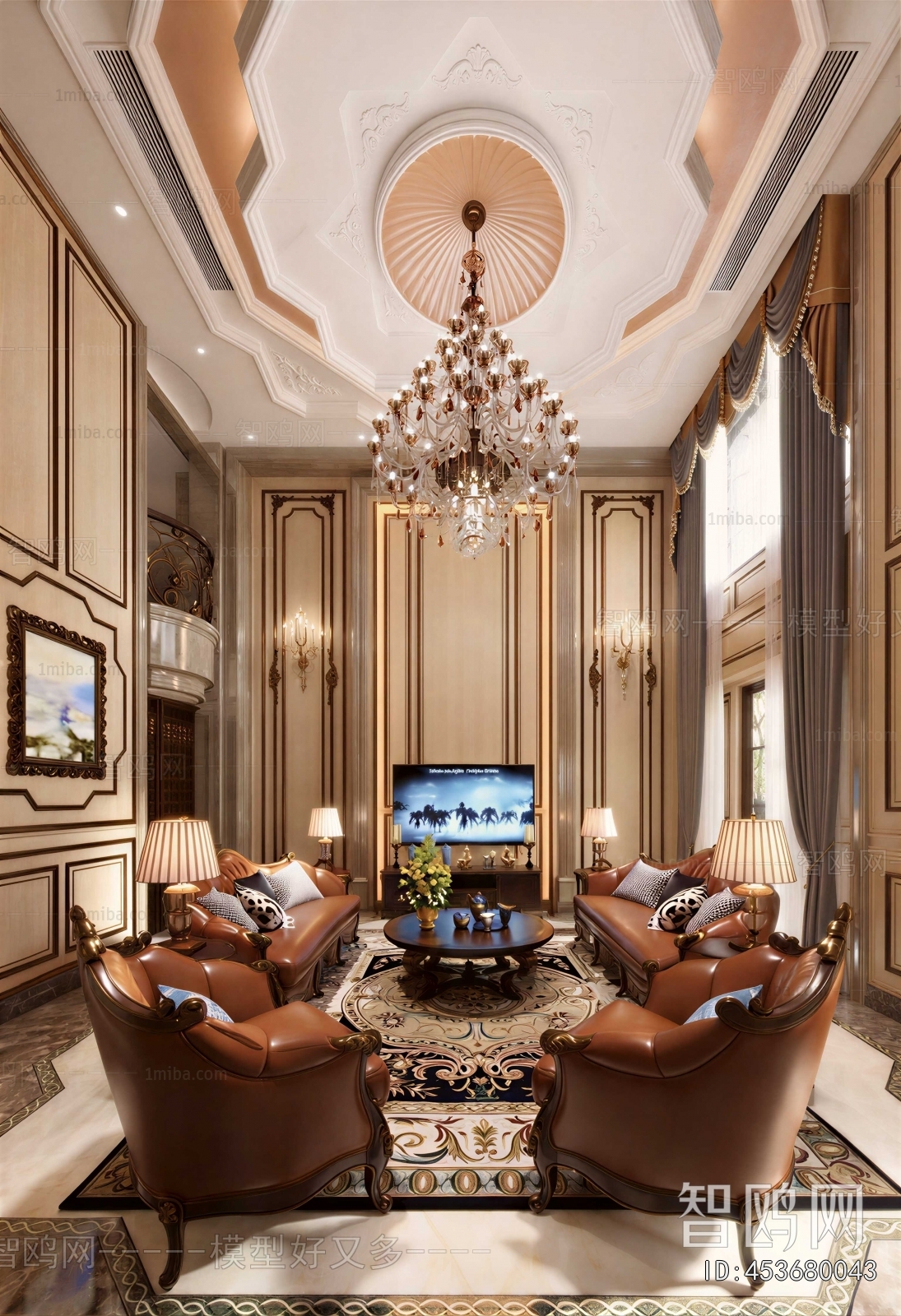 European Style A Living Room