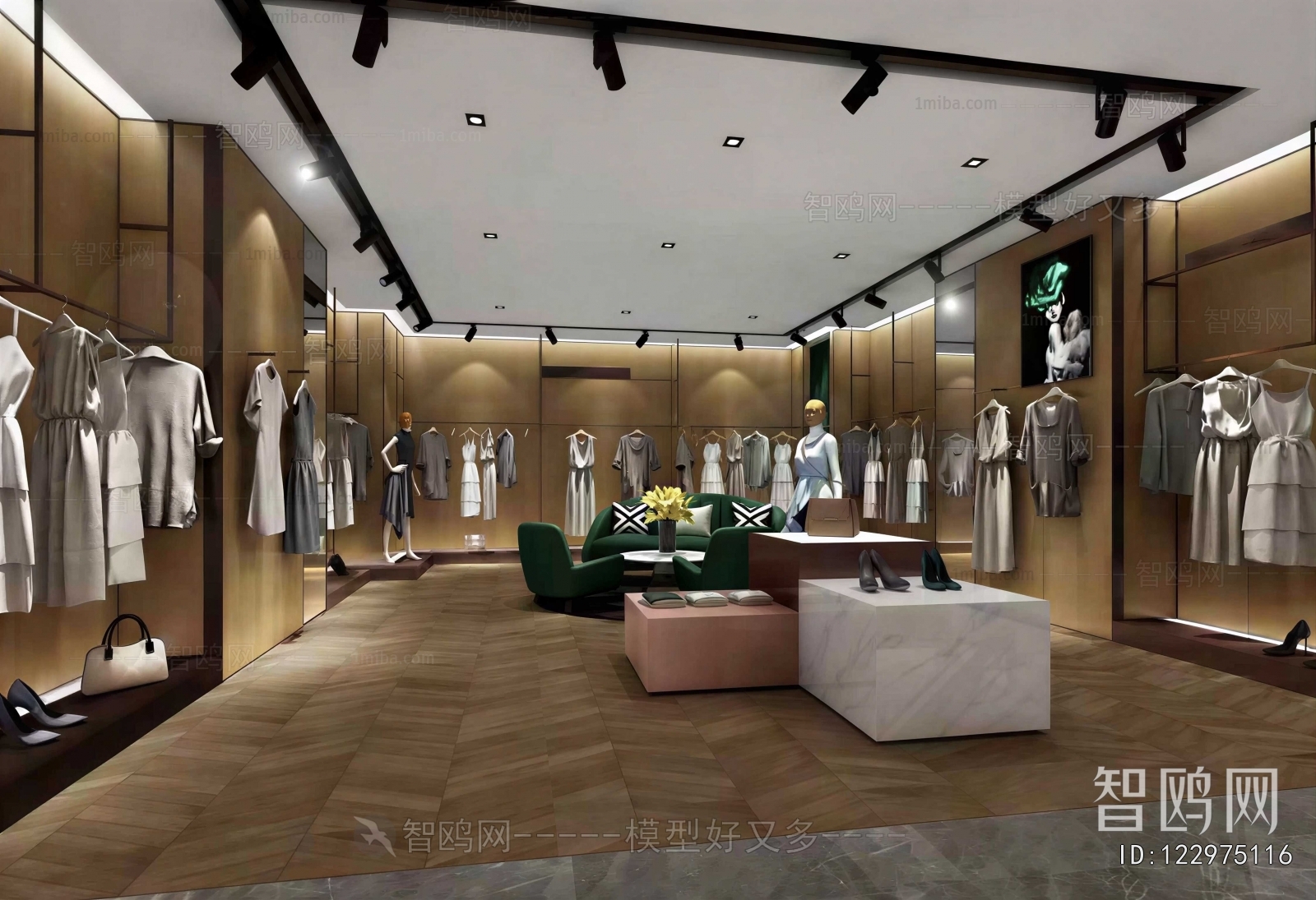 Modern Clothing Store