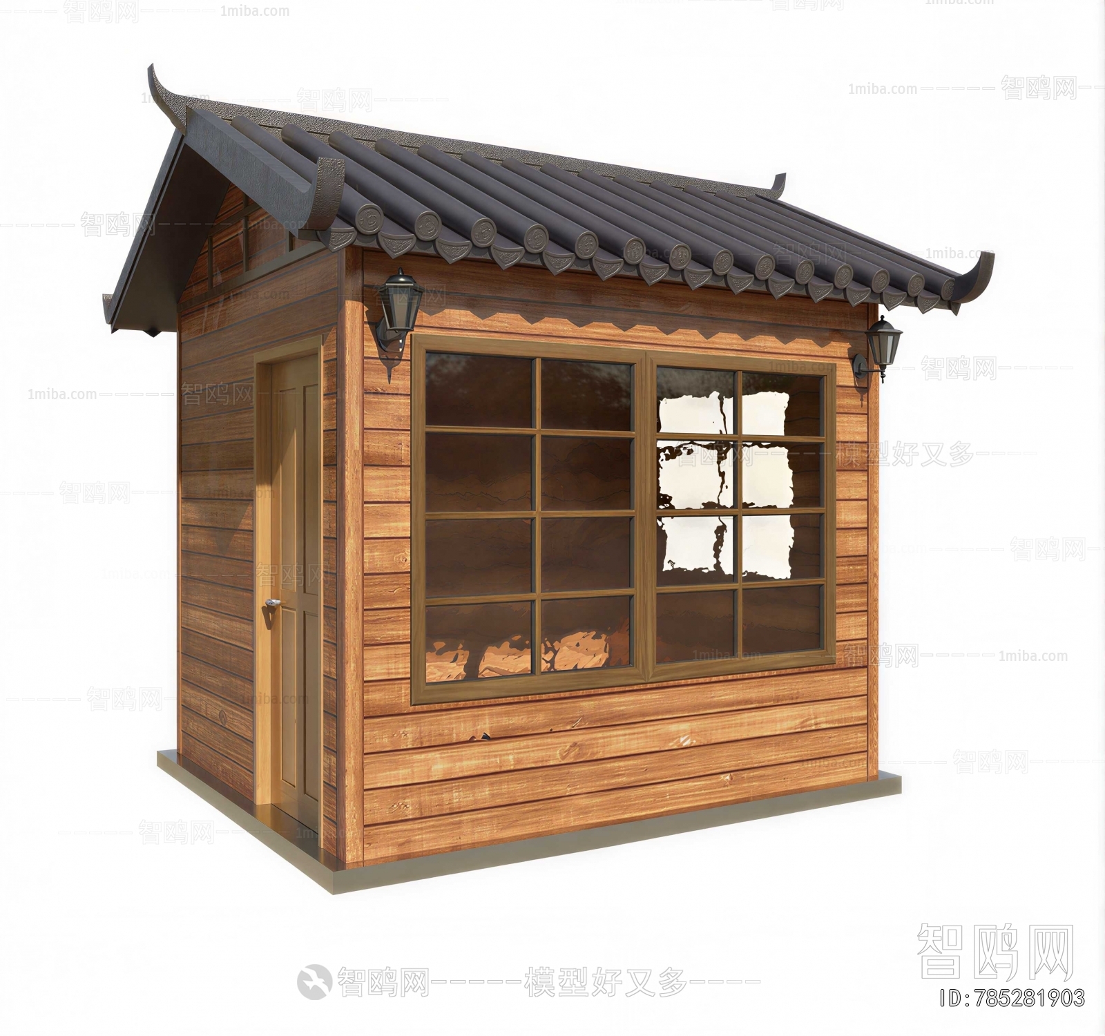 New Chinese Style Building Appearance