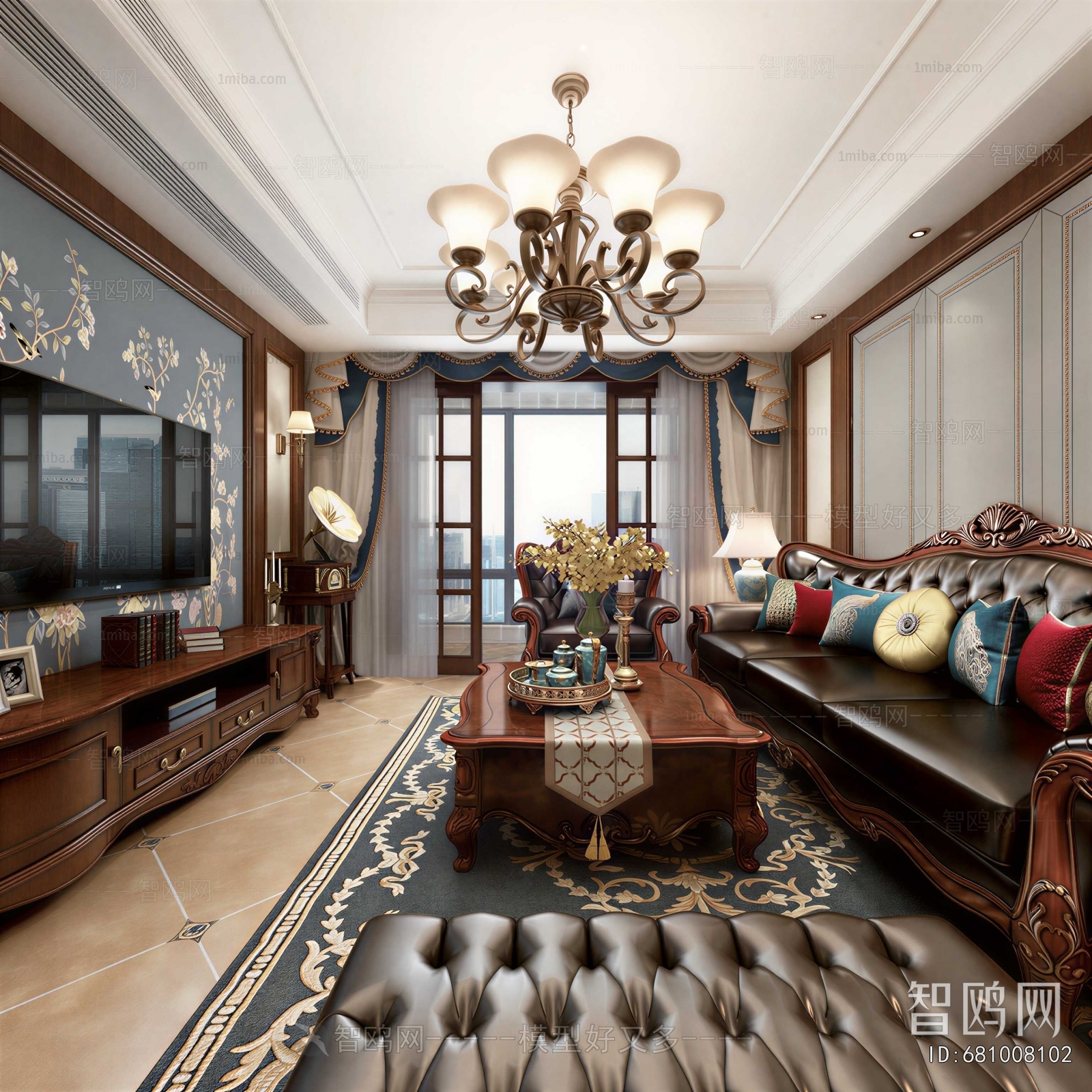 European Style A Living Room