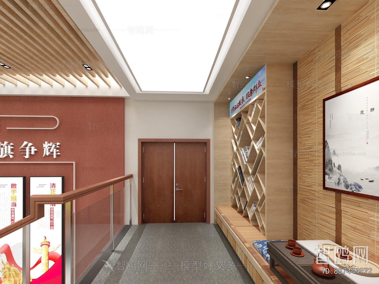 New Chinese Style Exhibition Hall