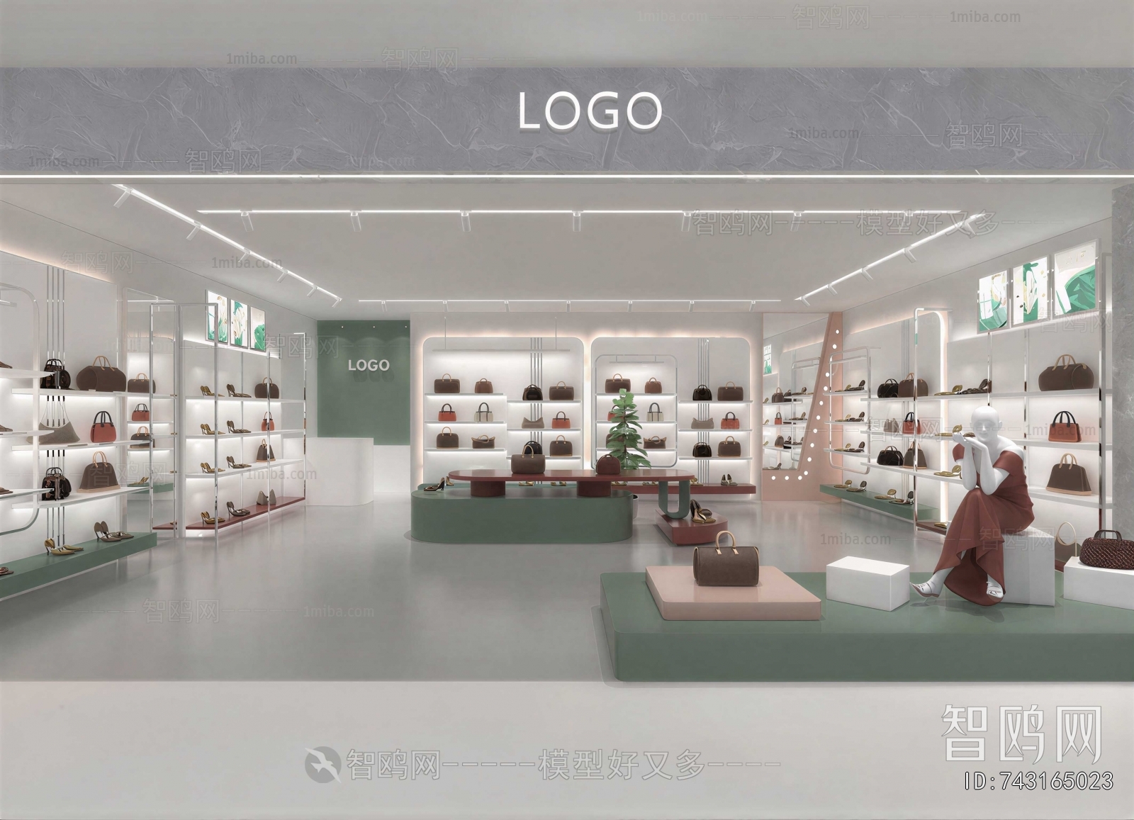 Modern Designer Bag Store