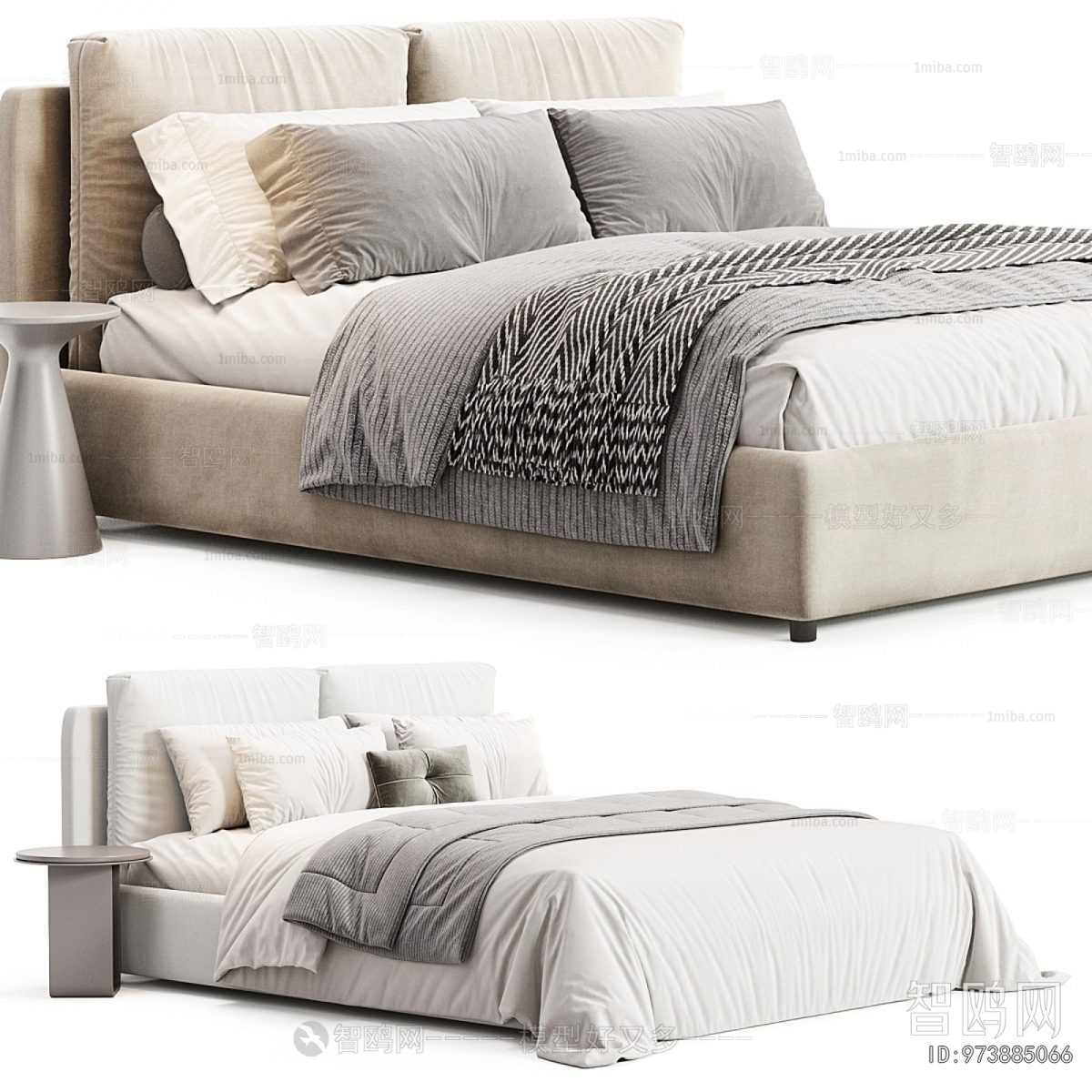 Modern Double Bed