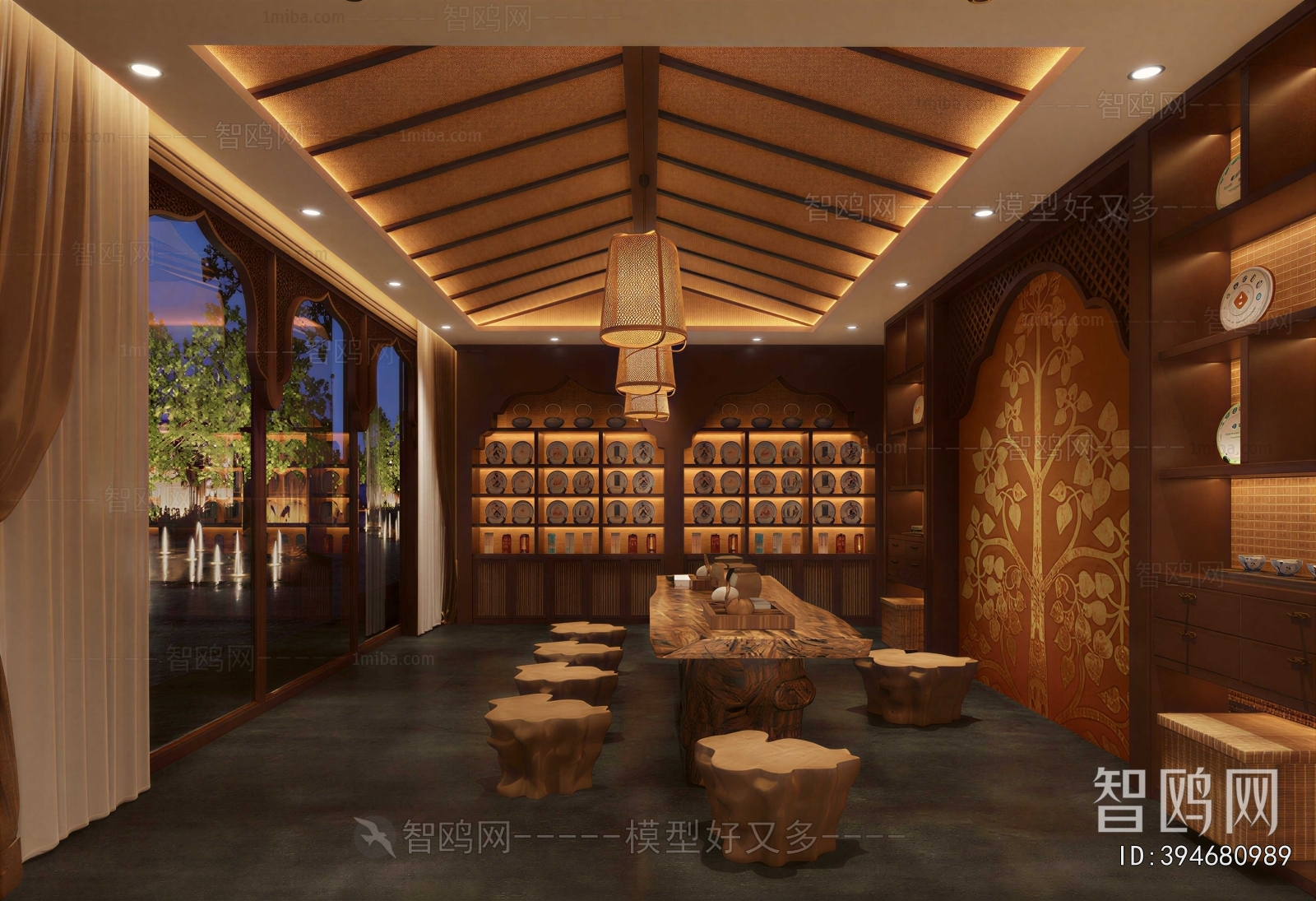 New Chinese Style Tea House