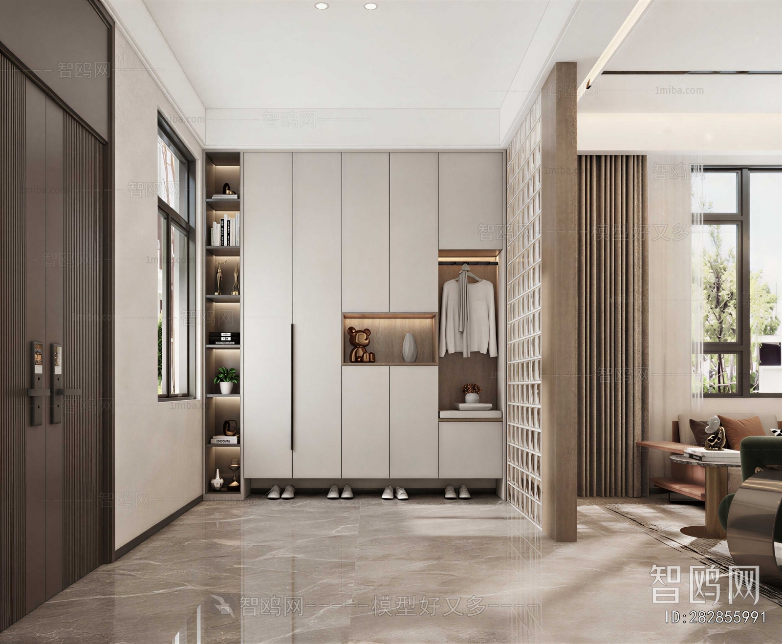 Modern Hallway