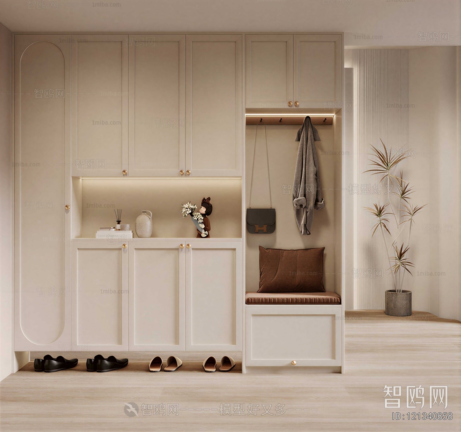 Modern Shoe Cabinet