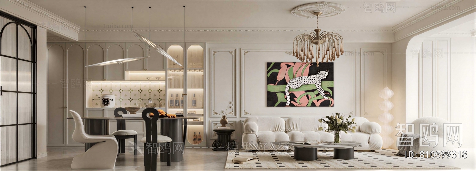 French Style A Living Room