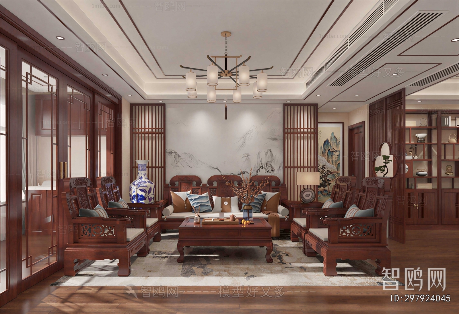 Chinese Style A Living Room
