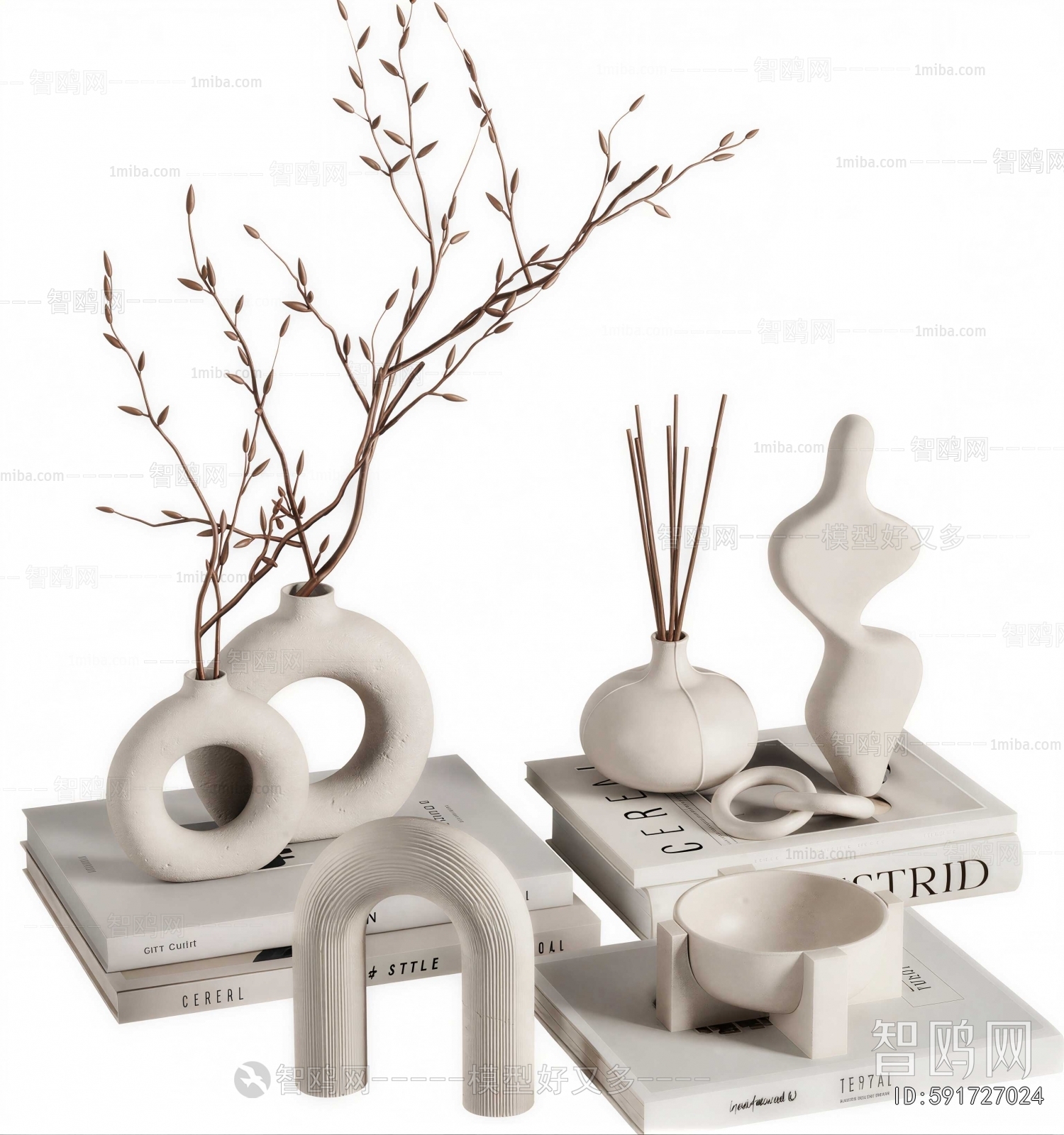 Modern Dried Branch