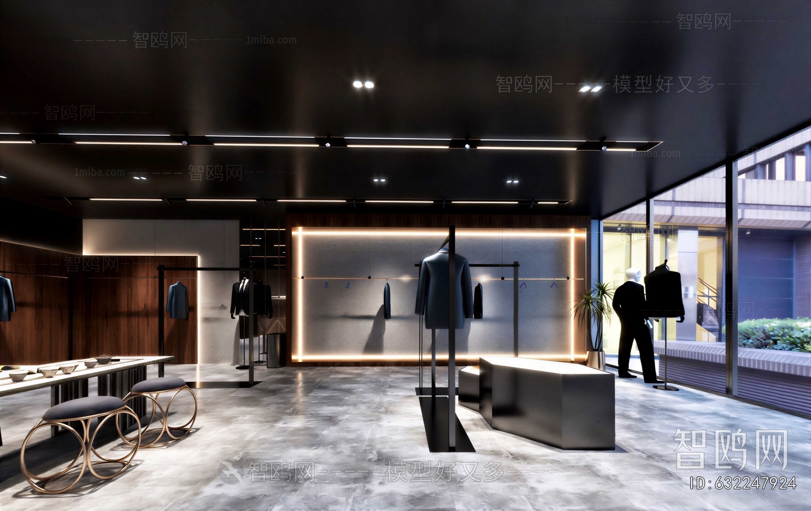 Modern Clothing Store