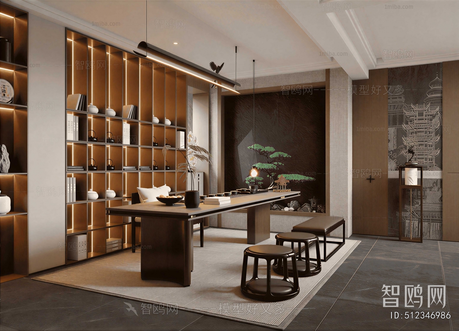 New Chinese Style Tea House