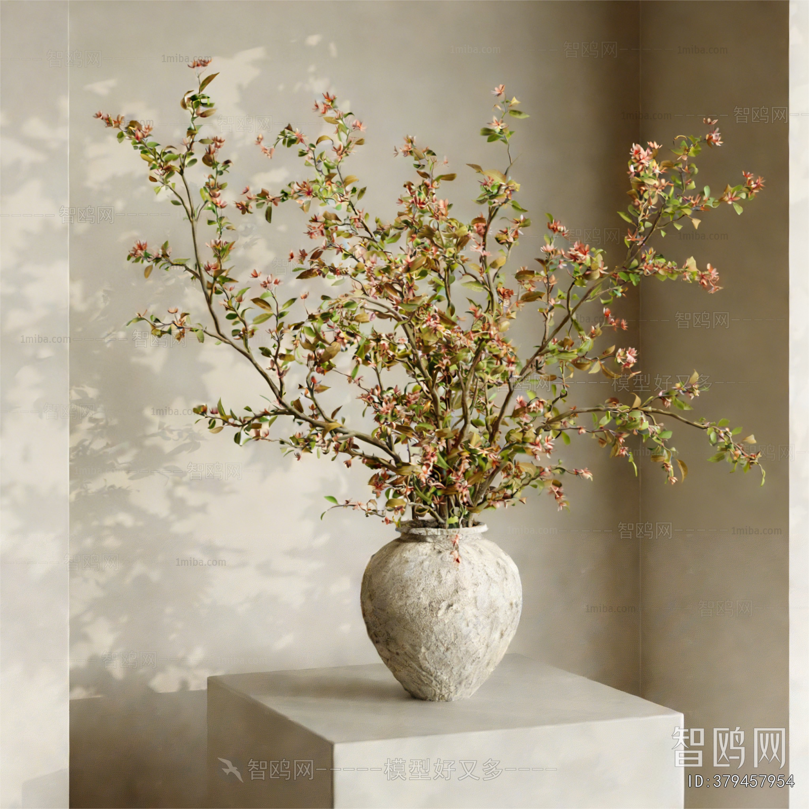 Wabi-sabi Style Flower Arrangement