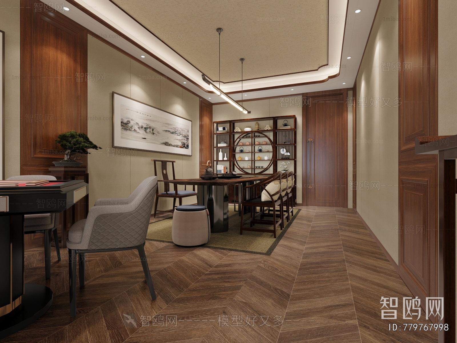 New Chinese Style Tea House