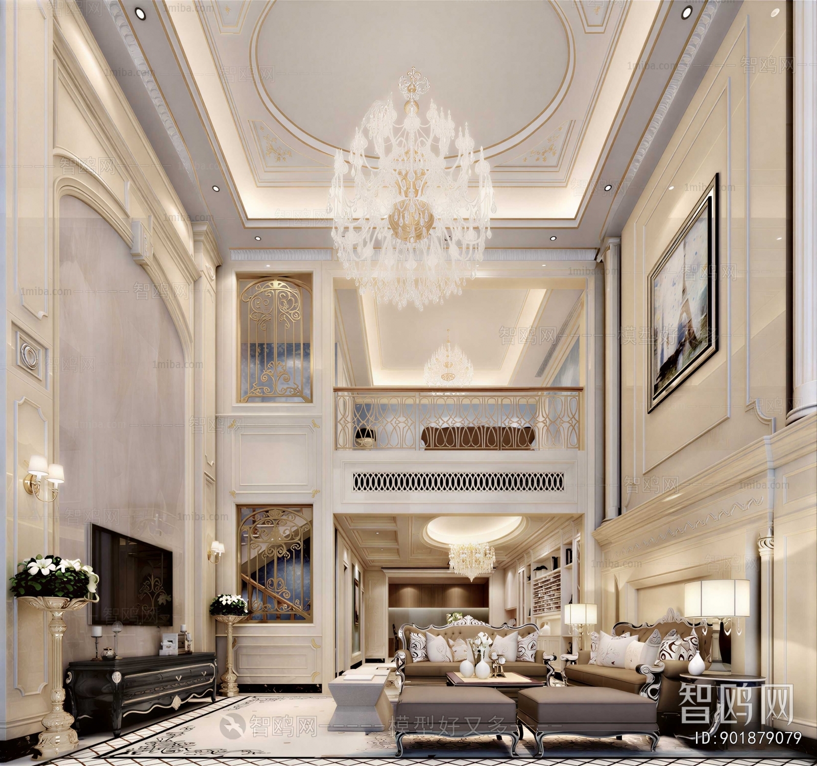 European Style A Living Room