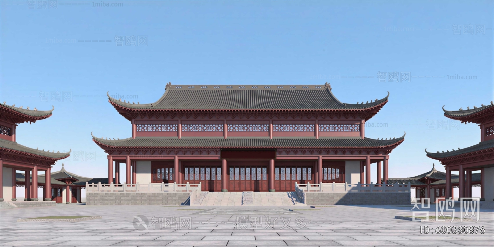 Chinese Style Ancient Architectural Buildings