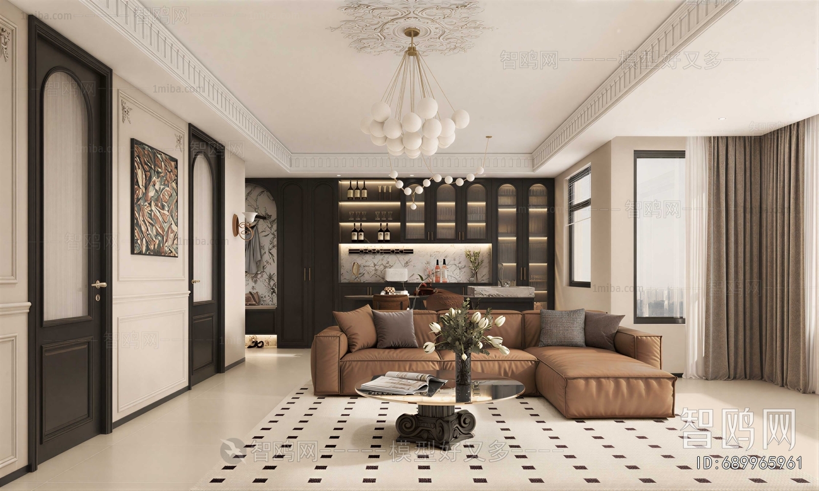 French Style A Living Room