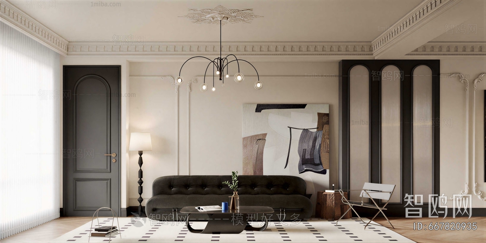 French Style A Living Room