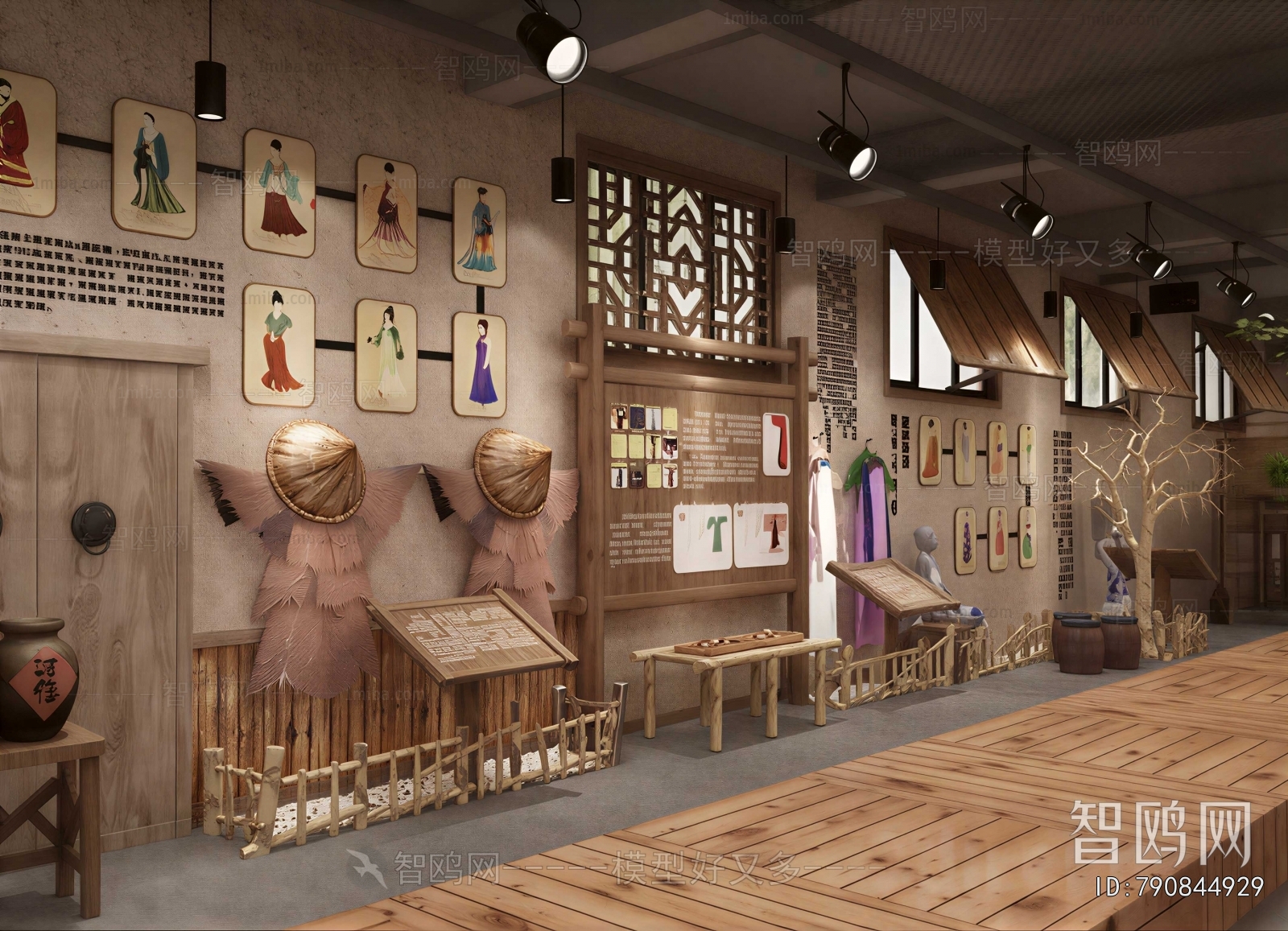 Chinese Style Exhibition Hall