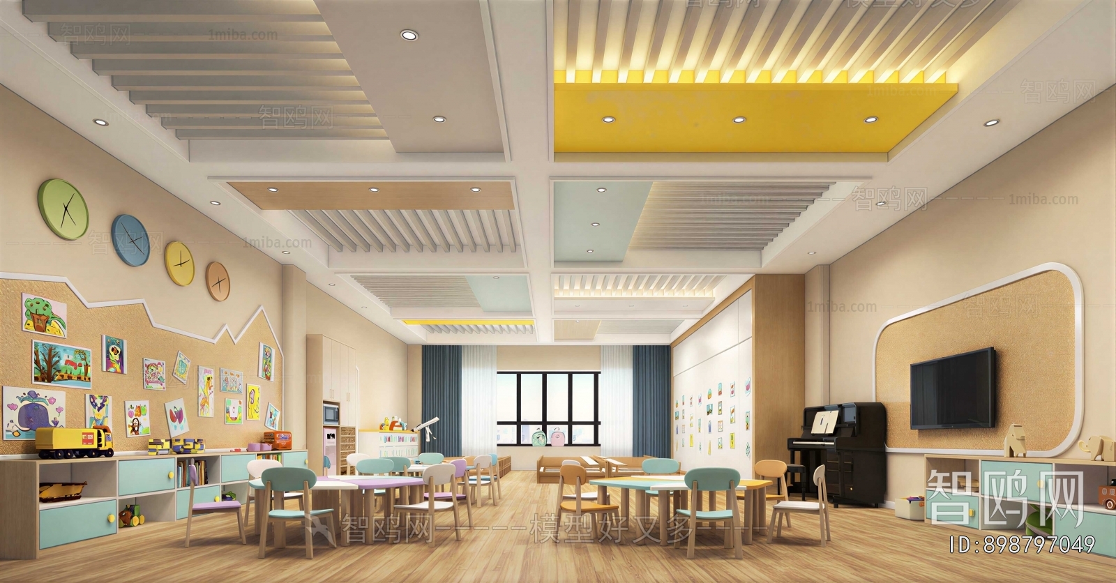 Modern Kindergarten Classrooms