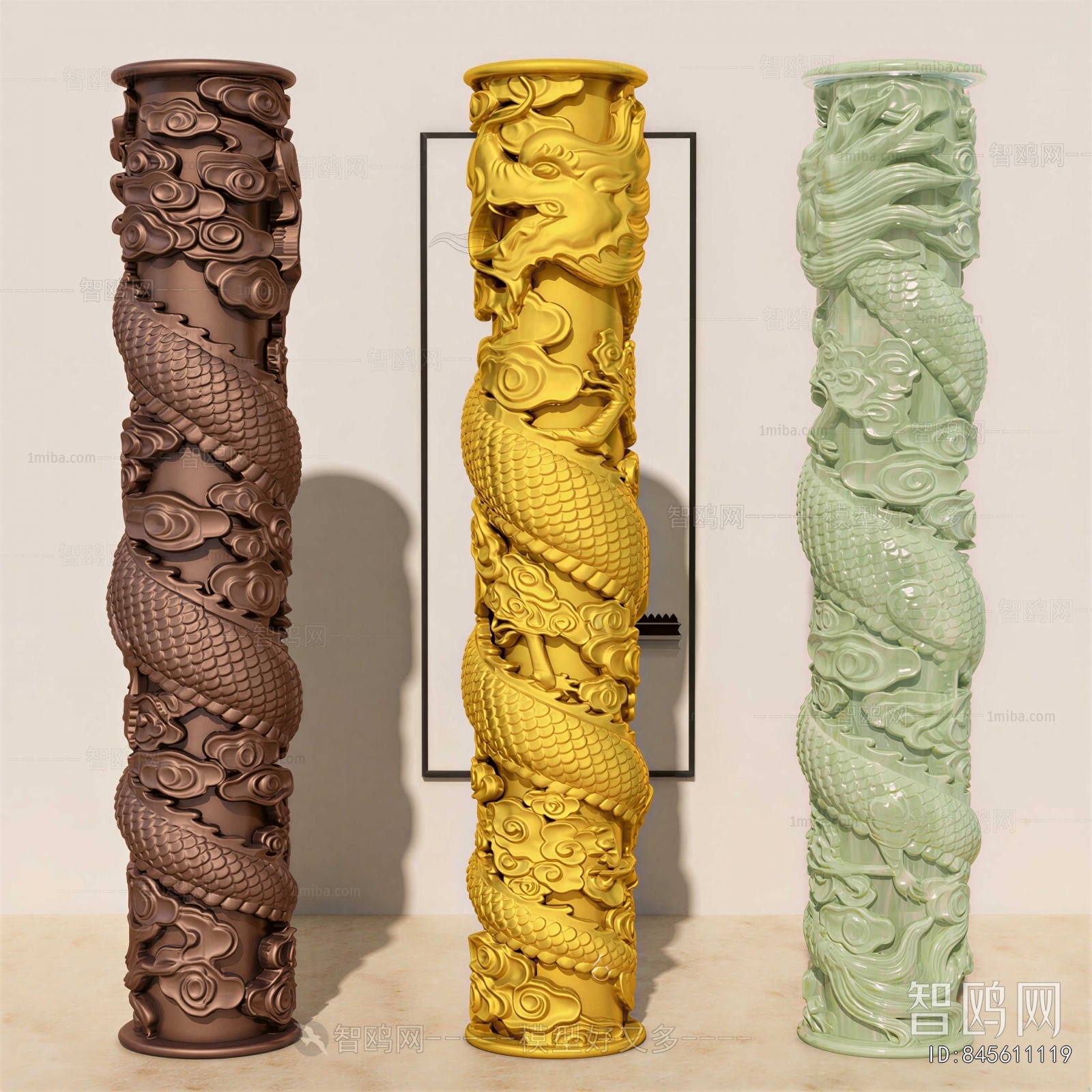 Chinese Style Column