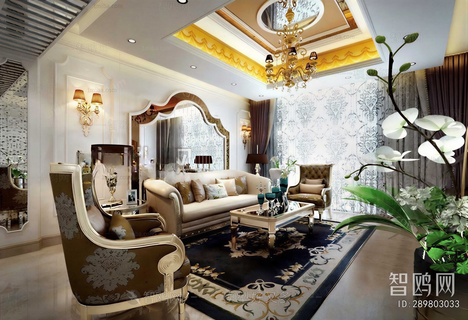 European Style A Living Room