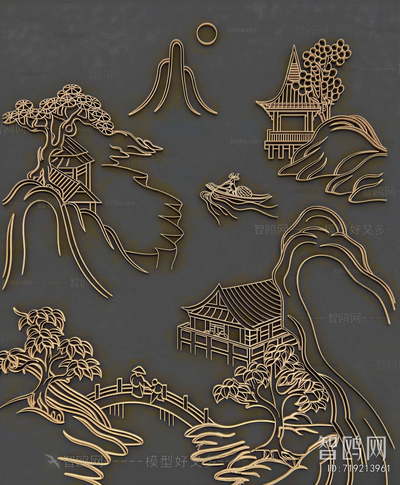 New Chinese Style Wall Decoration