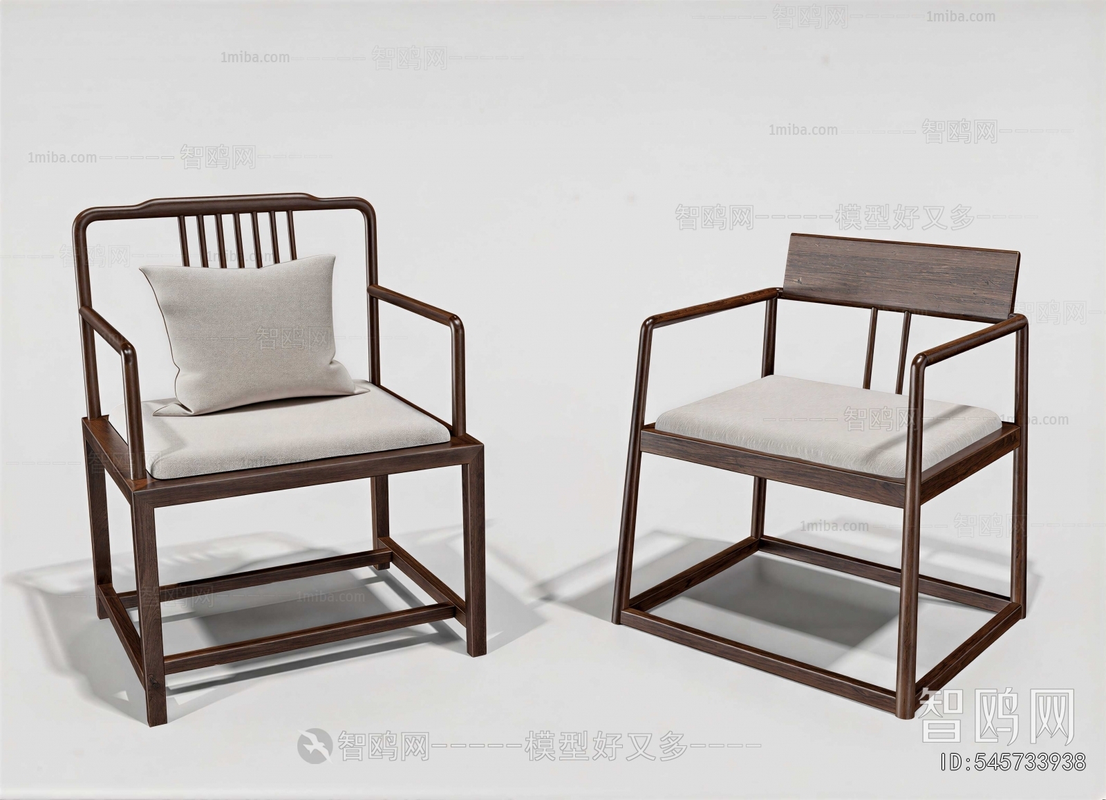 New Chinese Style Lounge Chair