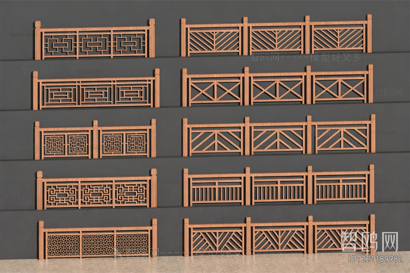 New Chinese Style Guardrail