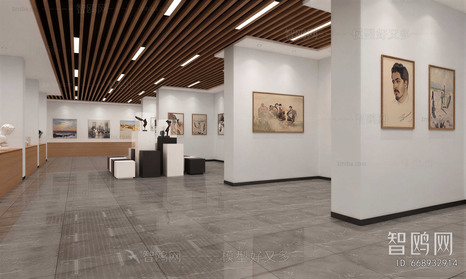 New Chinese Style Exhibition Hall