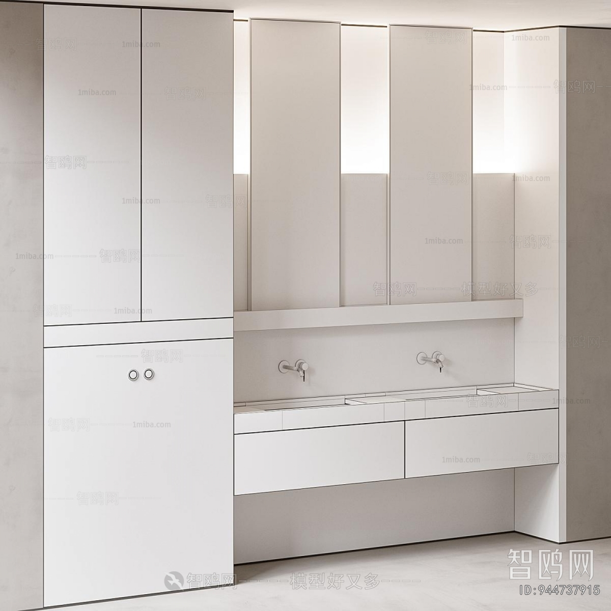 Modern Bathroom Cabinet