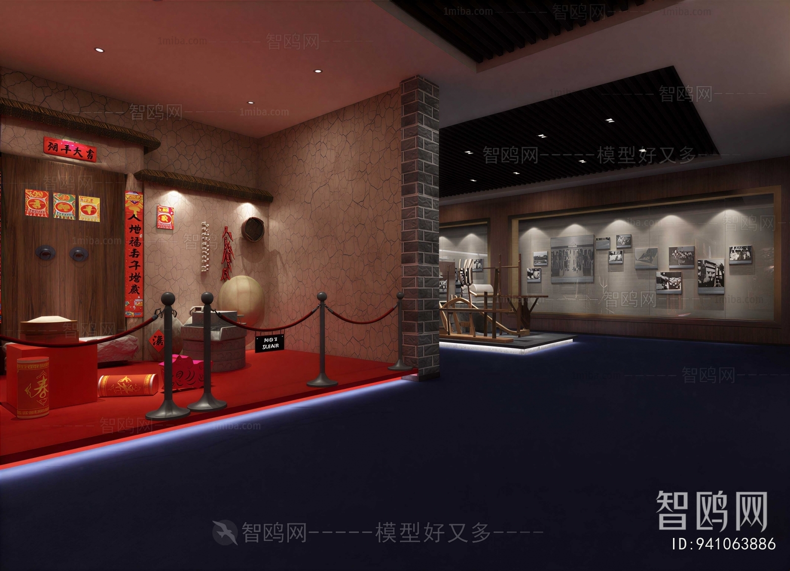 New Chinese Style Exhibition Hall