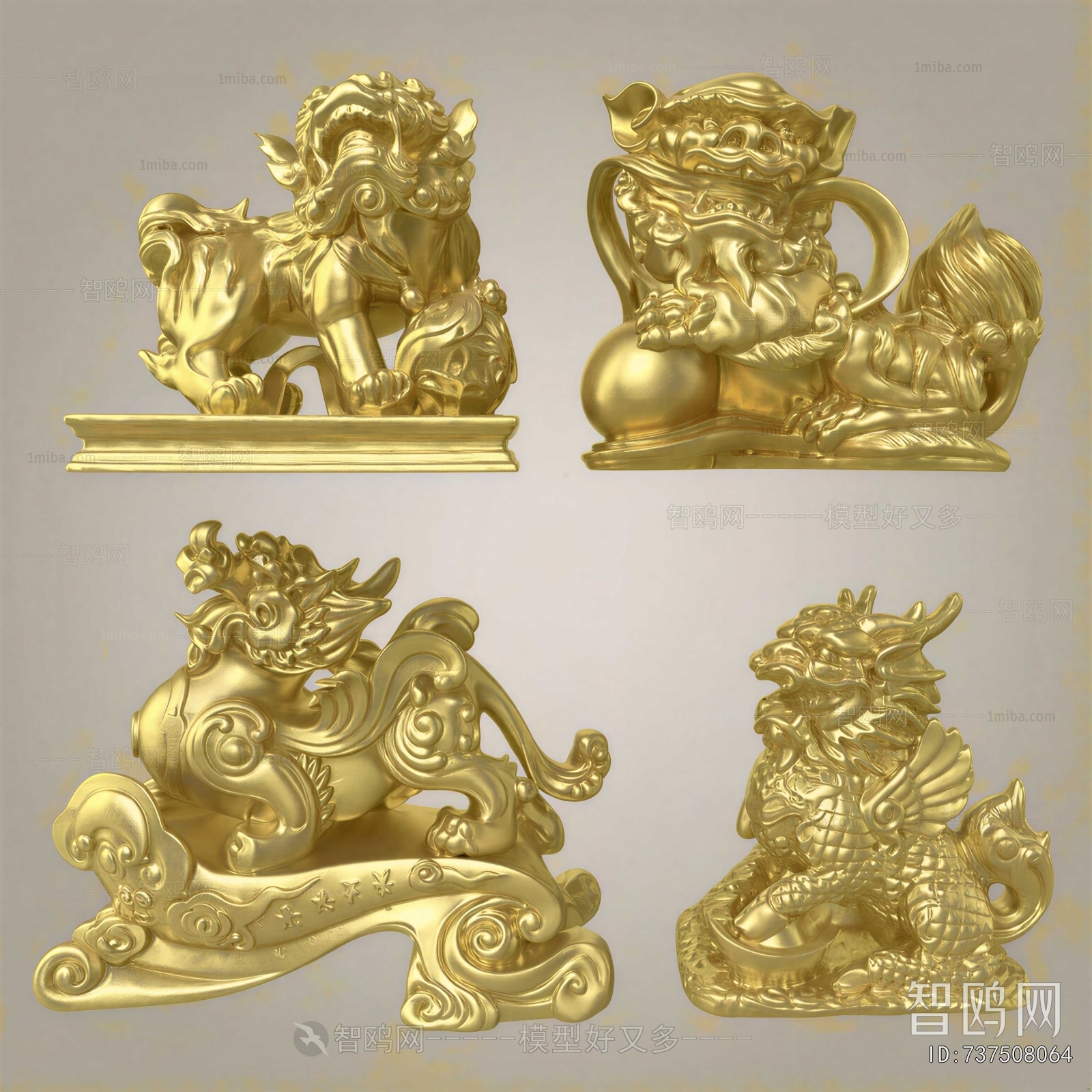 New Chinese Style Sculpture