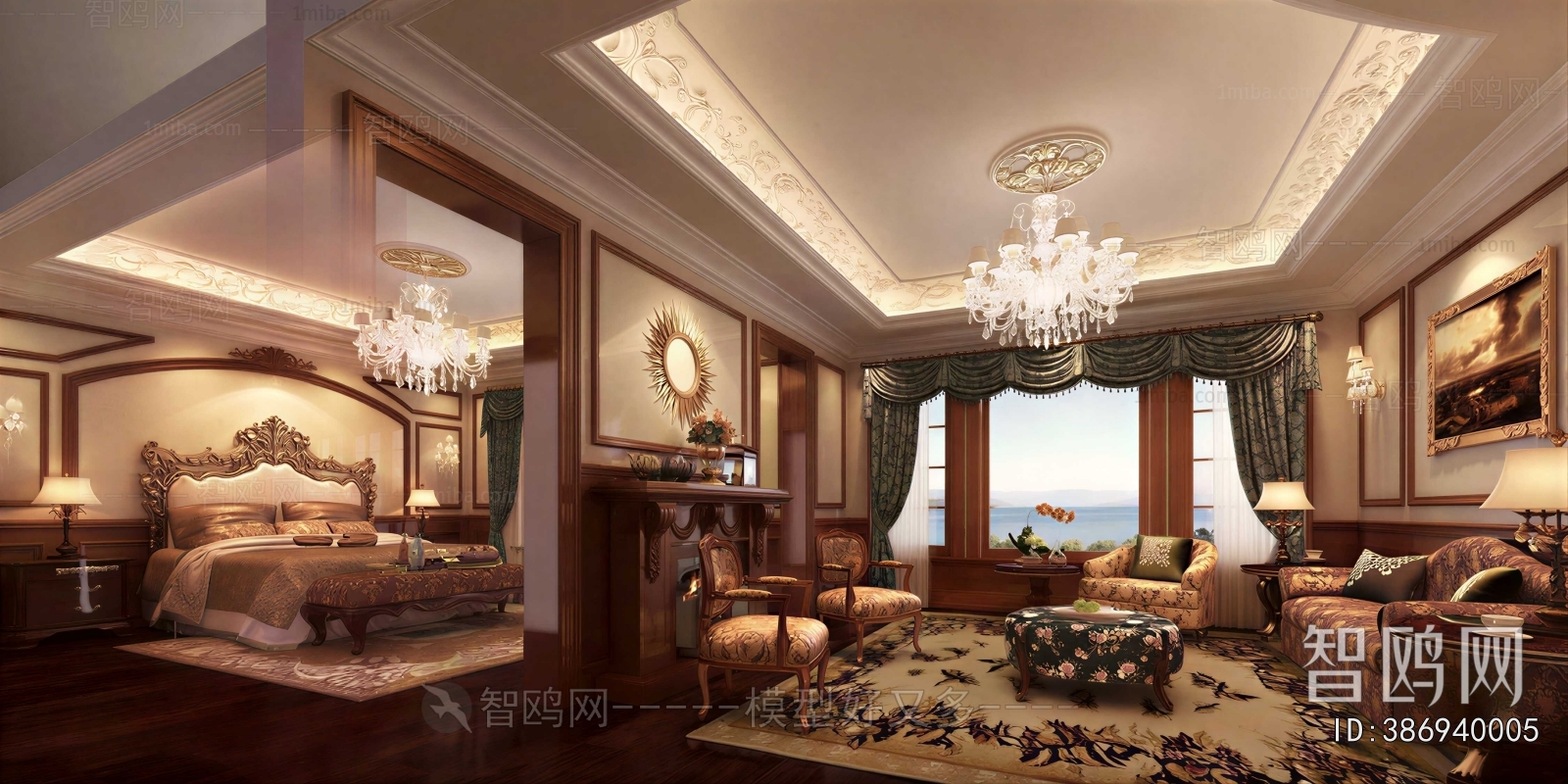 American Style Bedroom