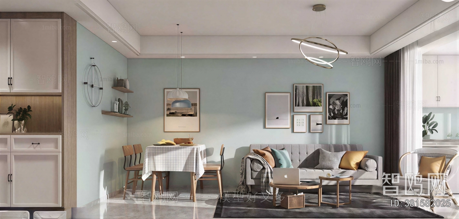 Nordic Style A Living Room
