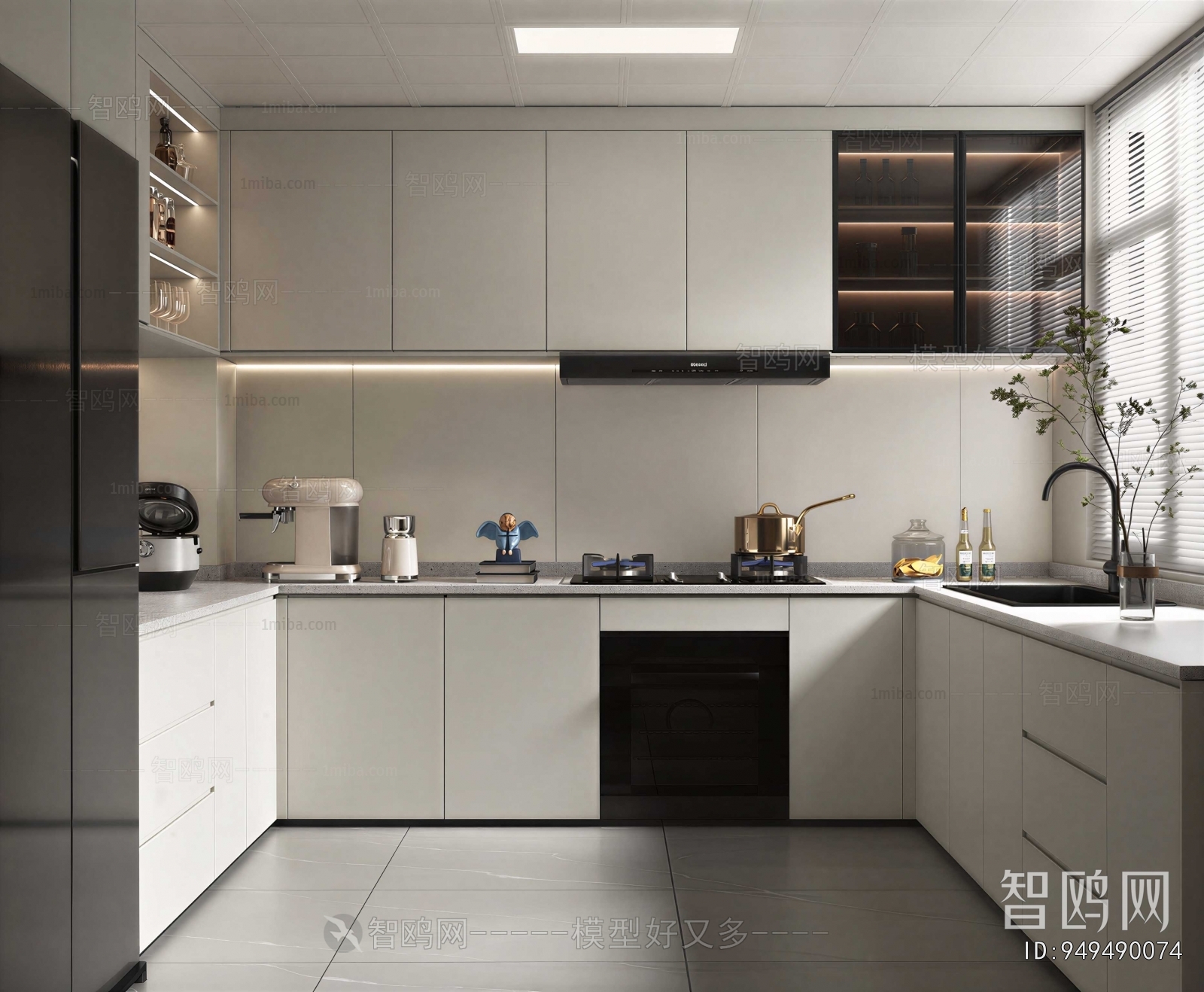 Modern The Kitchen