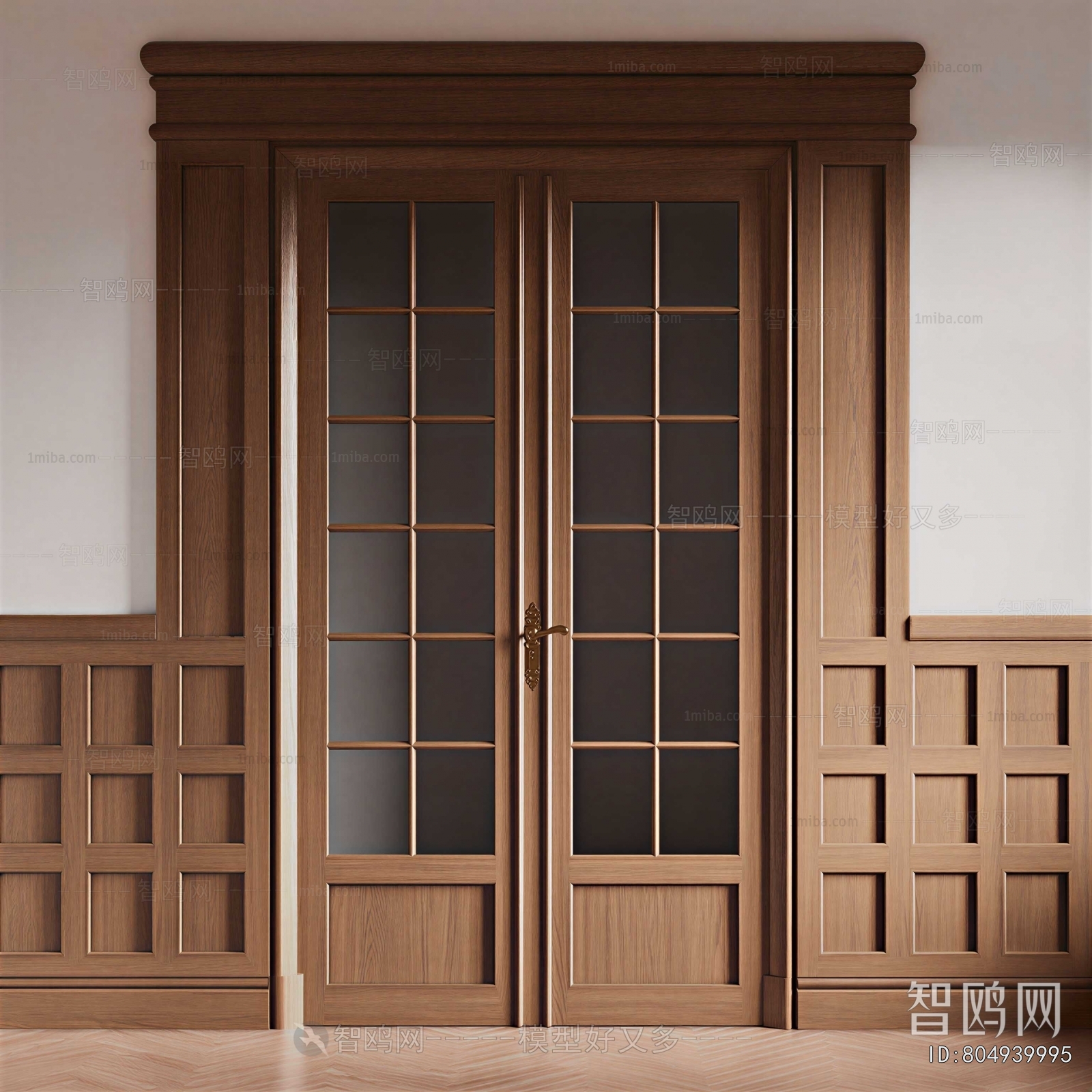 Modern Double Door