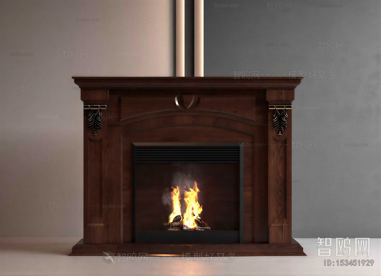 European Style Fireplace