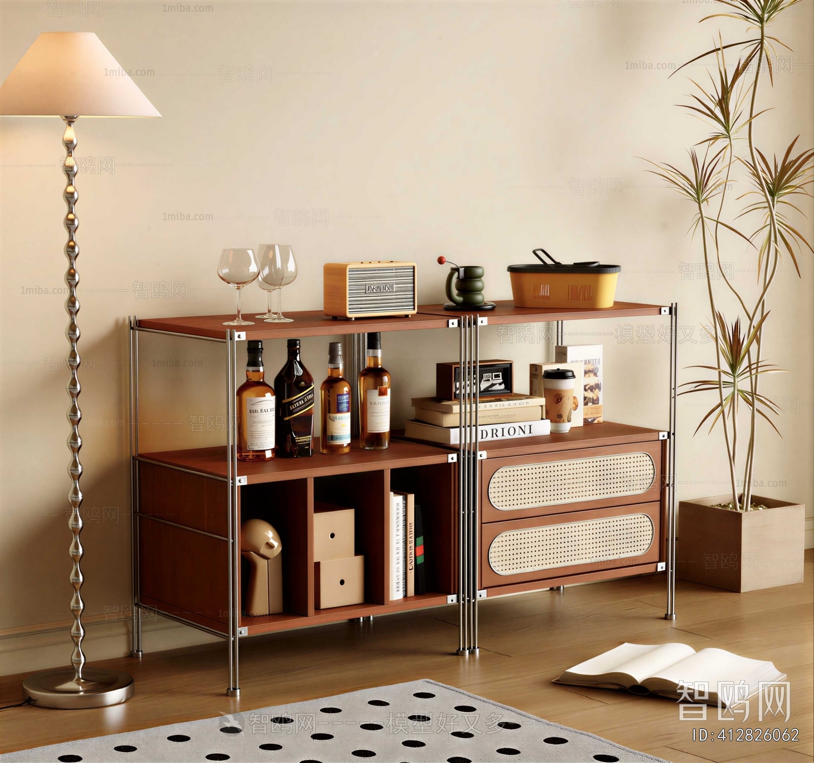 Modern Wine Cabinet