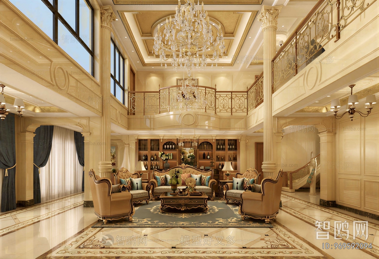 European Style A Living Room