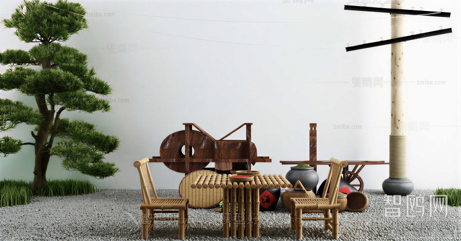 New Chinese Style Outdoor Tables And Chairs